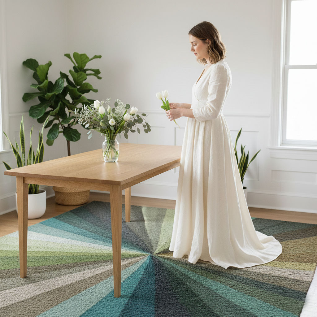 SAVENIA - Hand Tufted Abstract Carpet